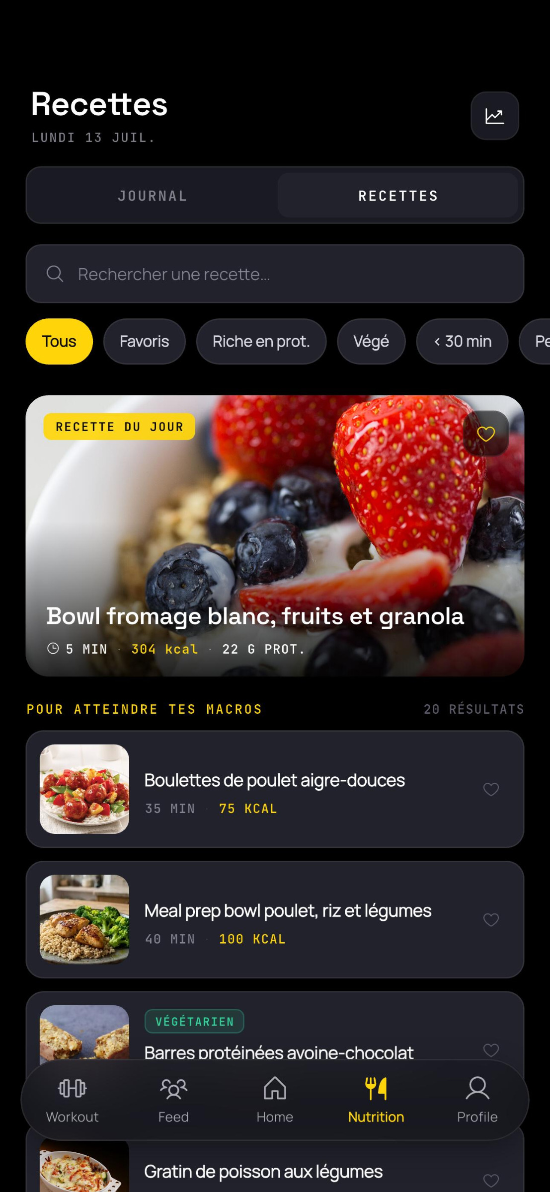 Alrima - suivi nutrition